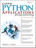 Core Python Applications Programming