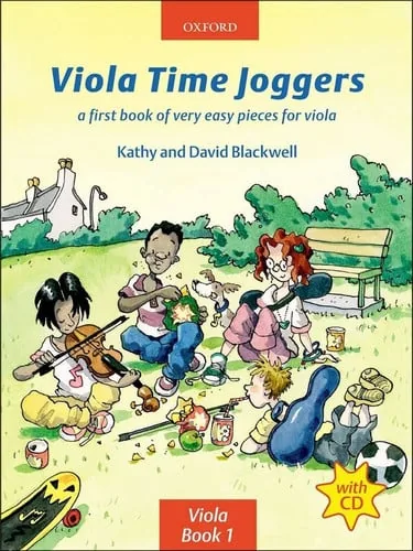 Viola Time Joggers + CD A first book of very easy pieces for viola cover