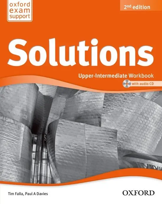 Solutions Upper-Intermediate WorkBook/with audio CD cover