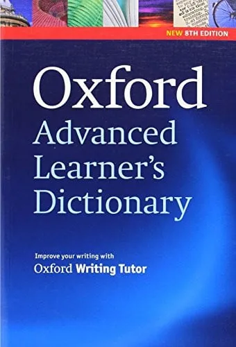 Oxford Advanced Learner's Dictionary, 8th Edition: Paperback cover