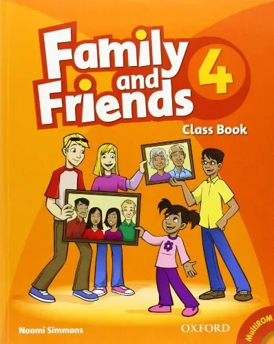Family and Friends 4 Class Book MultiRom cover