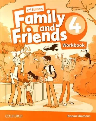 Family and Friends 4 Workbook cover
