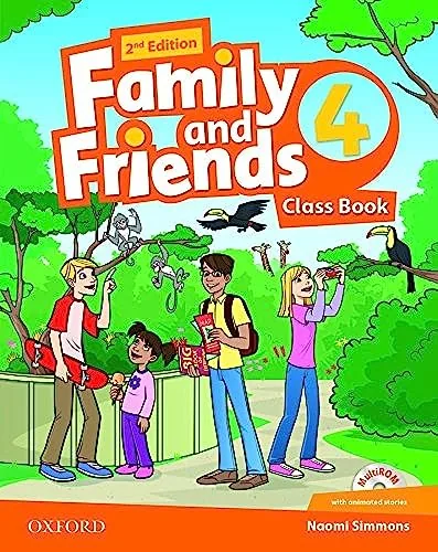 Family and Friends 4 Class Book cover