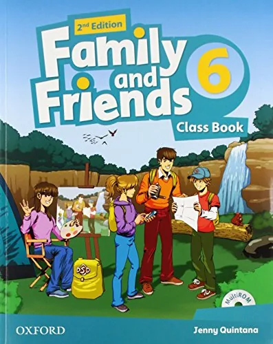 Family and Friends 6 Class Book MultiRom cover
