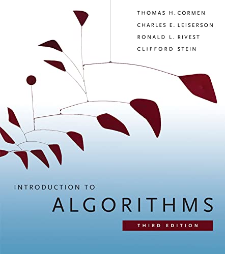 Introduction to Algorithms cover