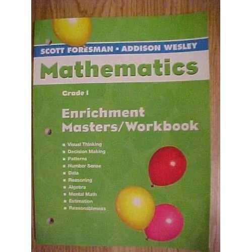 Mathematics Enrichment Masters/Workbook cover