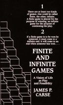 Finite and Infinite Games cover