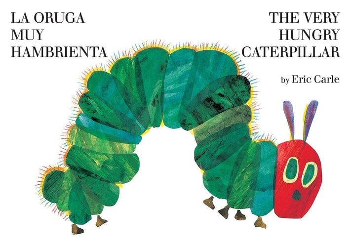The Very Hungry Caterpillar/La oruga muy hambrienta cover