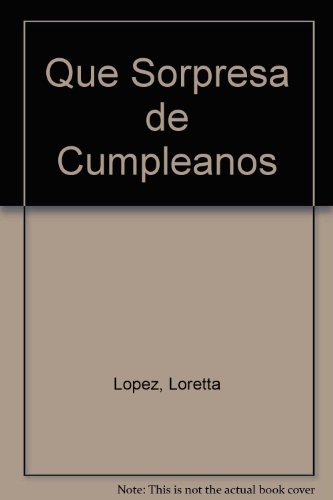 Qué sorpresa de cumpleaños! cover