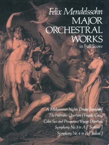 Major Orchestral Works in full score cover