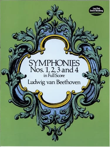 Symphonies Nos. 1, 2, 3 and 4 in Full Score cover
