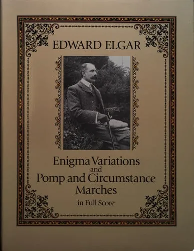 Enigma variations and Pomp and circumstance marches in full score cover