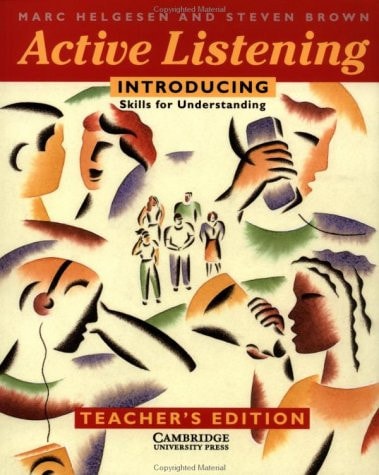 Active Listening: Introducing Skills for Understanding Teacher's edition cover