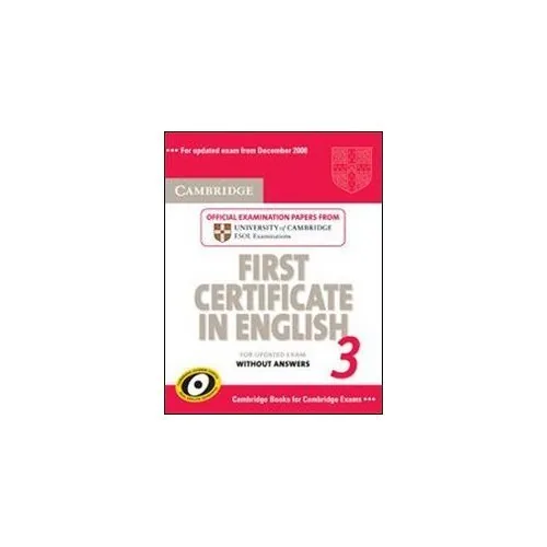 First Certificate in English 3