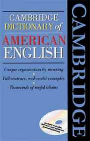 Cambridge dictionary of American English. cover