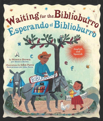 Waiting for the Biblioburro/Esperando el Biblioburro (Spanish-English bilingual edition) cover