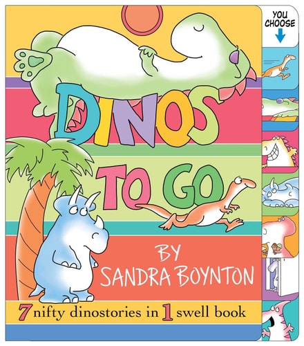 Dinos to Go 7 Nifty Dinosaurs in 1 Swell Book cover