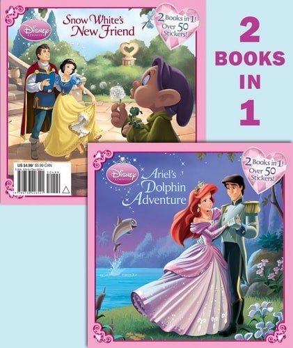 Ariel's Dolphin Adventure/Snow White's New Friend (Disney Princess) cover