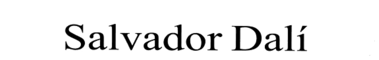 Salvador Dalí cover