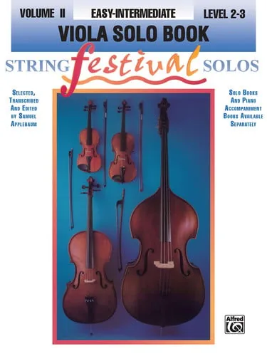 String Festival Solos, Vol 2 Viola Solo cover