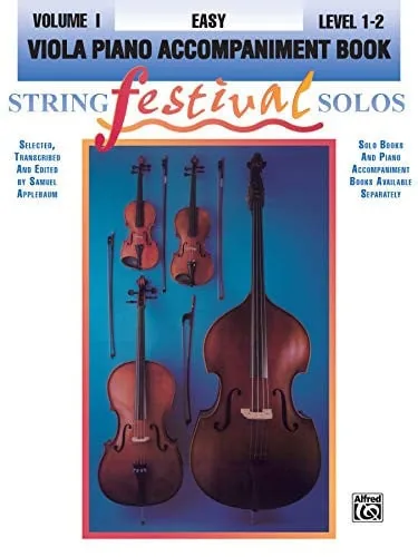 String Festival Solos, Vol 1 Viola Piano Acc. cover
