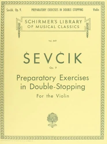 Preparatory Exercises in Double-Stopping, Op. 9: Schirmer Library of Classics Volume 849 Violin Method cover