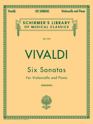 VIVALDI - Sonatas Completas para Violoncello y Piano (Graudan) cover