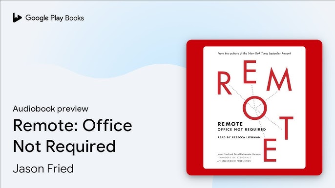 Remote: Office Not Required cover