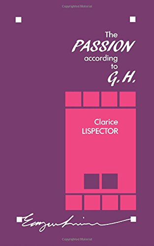 The passion according to G.H. cover