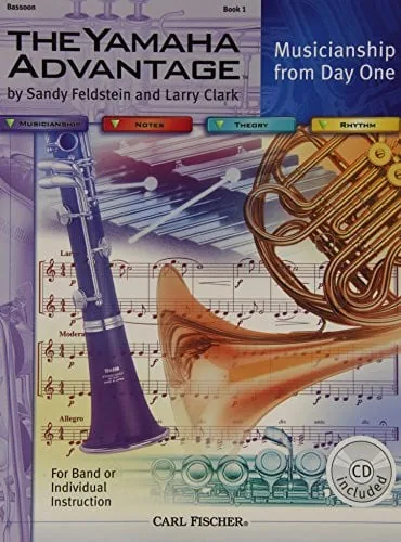 PT-YBM107-17 - The Yamaha Advantage - Bassoon - Book 1 cover