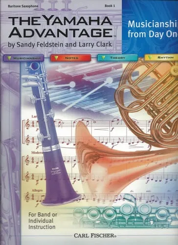PT-YBM110-23 - The Yamaha Advantage - Baritone Saxophone - Book 1