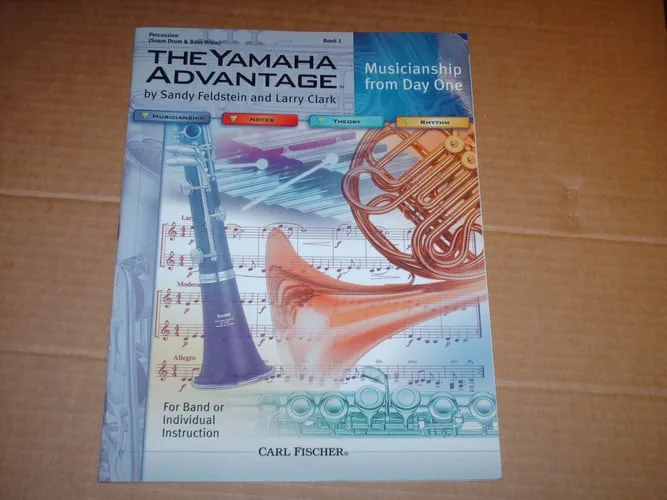 PT-YBM118-41 - The Yamaha Advantage - Percussion - Book 1