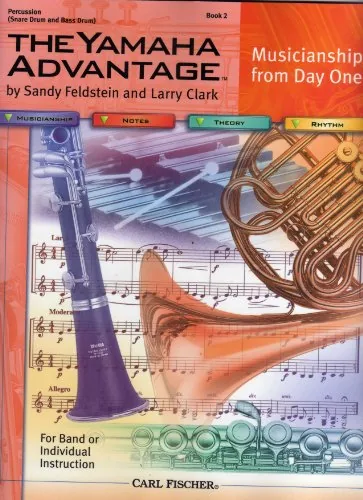 The Yamaha Advantage. Percussion (Snare drum and bass drum) Book 2. YBM218
