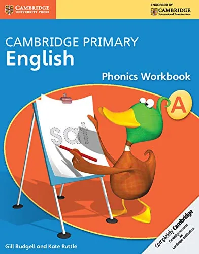Cambridge Primary English A Phonics Workbook cover