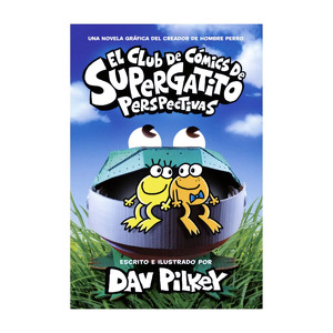 El club de cómiCs de  super gatito perspectivas cover