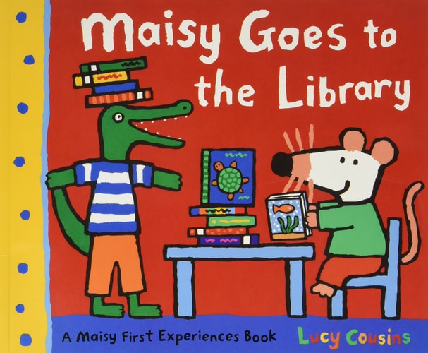 Maisy Goes to the Library cover