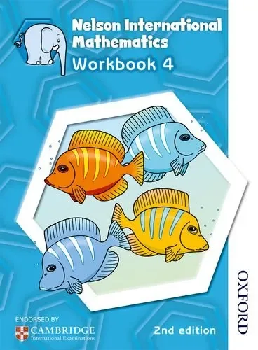 Nelson International Mathematics 4 Workbook cover