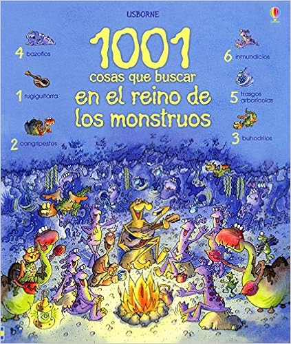1001cosas que buscar en el reino de los monstruos cover