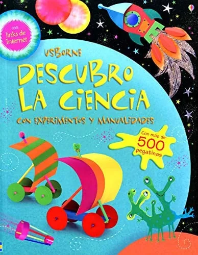 Descubro la ciencia Con experimentos y manualidades cover