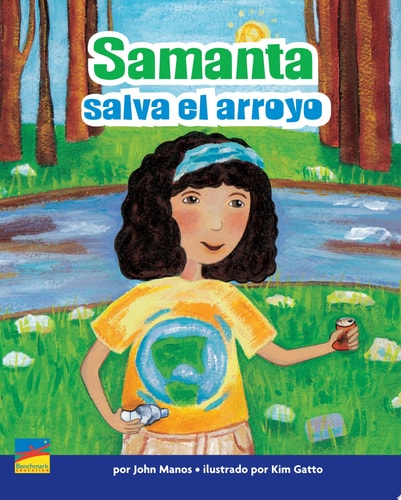 Samanta salva el arroyo.