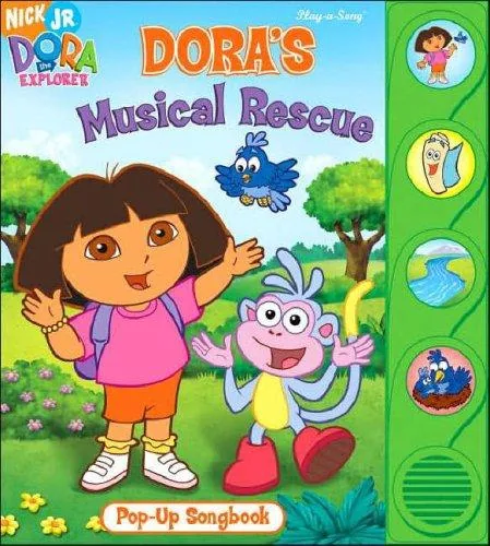 Dora la exploradora: libro pop-up con canciones