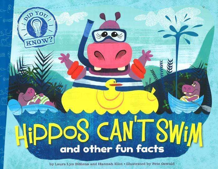 Hippos can't swim