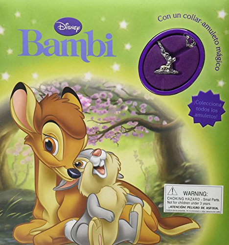 Disney Bambi Con Un Collar-Amuleto Magico