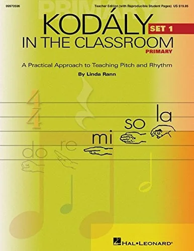 Kodaly in the Classroom - Primary (Set I) cover