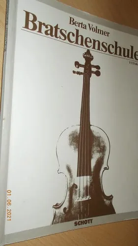 Bratschenschule. Band 1. Viola cover