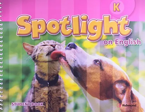 Spotlight on English Student Book K cover