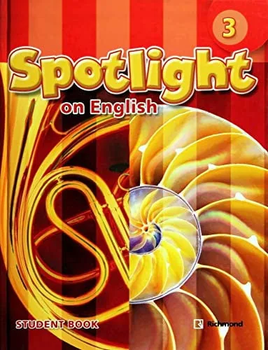 Spotlight on English 3 Student Book cover