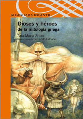 Dioses y héroes de la mitología griega cover