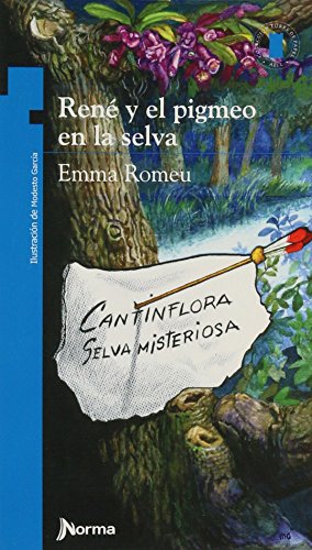 René y el pigmeo en la selva cover