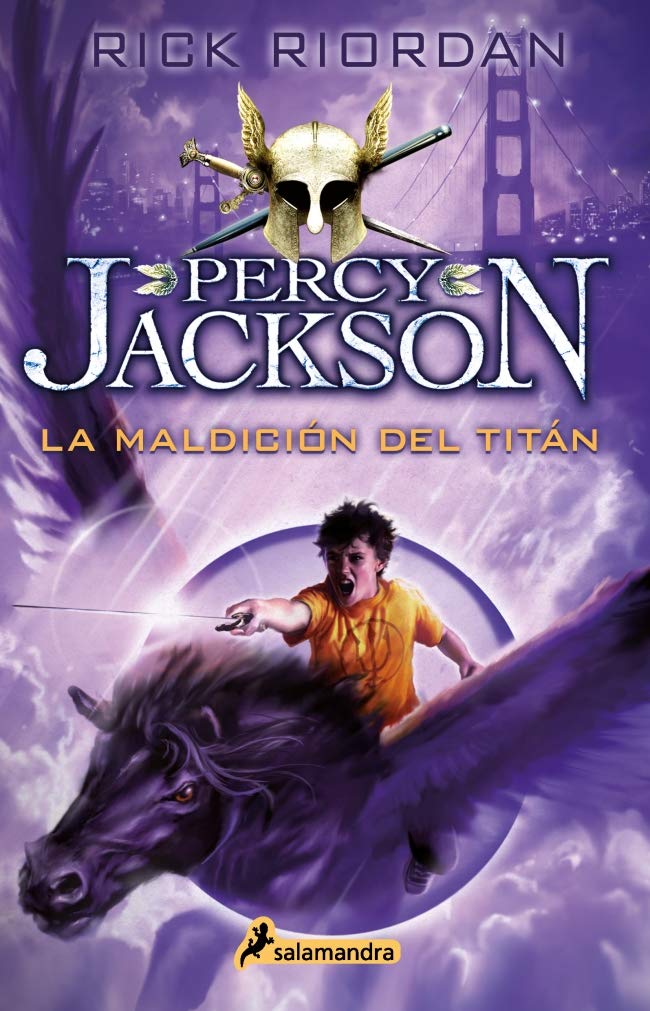 Maldición del titán, la. (percy jackson y los dioses del oli cover